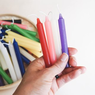 Magiczne świeczki rytualne - Fioletowy