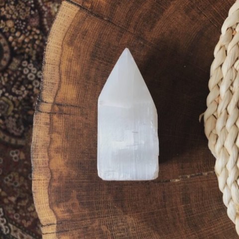 Selenit wieża stożek 10cm