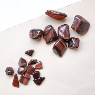Bawole oko (tygrysie oko czerwone) - 1 sztuka dużych