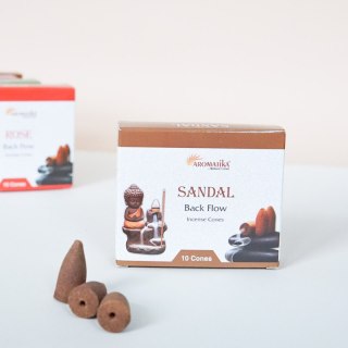 Kadzidełka backflow aromatika - sandal