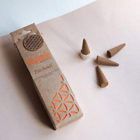 Kadzidła stożkowe Organic Patchouli