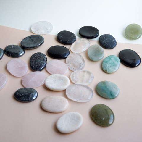 Kamień spokoju - worry stone - turmaliny