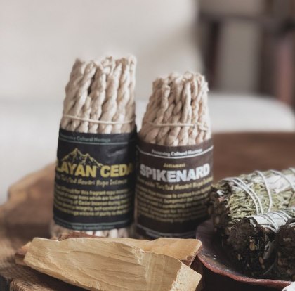 Himalajskie kadzidła z czystych ziół - Holy Basil
