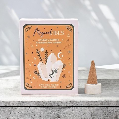 Kadzidełka stożkowe Celestial Magic z podstawką - Magic Vibes