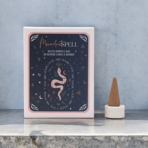 Kadzidełka stożkowe Celestial Magic z podstawką - Moondust Spell