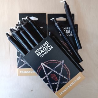 Magiczne świeczki zestaw - czarne