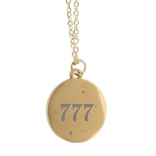 Naszyjnik z liczbą 777