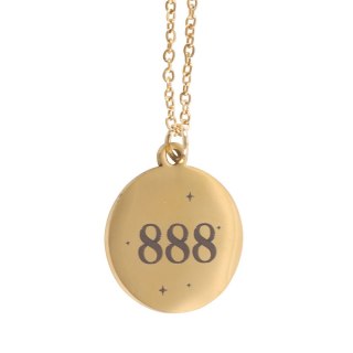 Naszyjnik z liczbą 888
